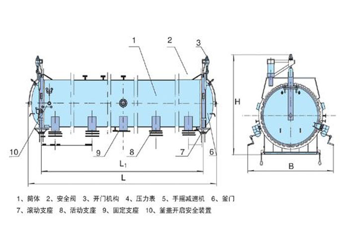 蒸养釜